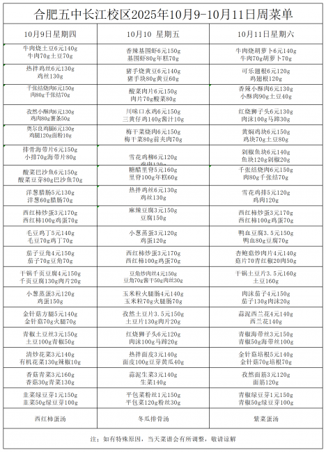 合肥五中长江校区月10月9·10月11号菜单(1)_Sheet1.png